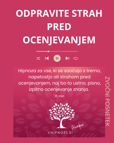 Odpravite strah pred ocenjevanjem