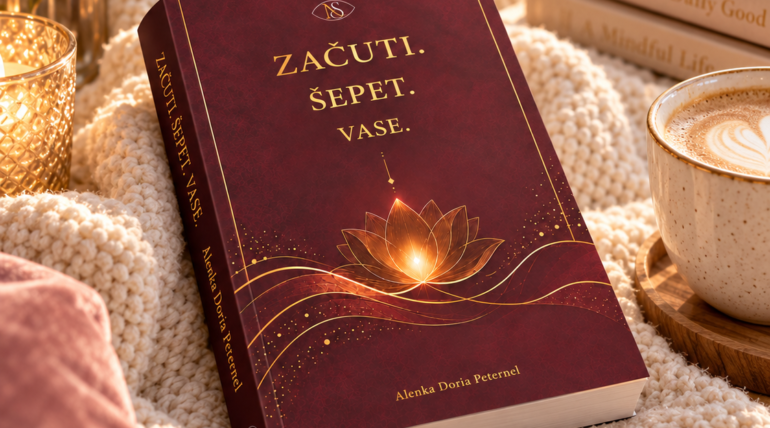 Knjiga Začuti. Šepet. Vase. ob skodelici kave na mehki odeji – Alenka Doria Peternel